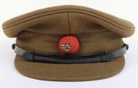 WW2 British Kings Royal Rifle Corps (K.R.R.C) Officers Peaked Cap