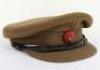 WW2 British Kings Royal Rifle Corps (K.R.R.C) Officers Peaked Cap - 3