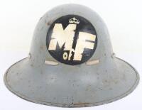 British Home Front Ministry of Food Steel Helmet