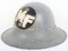 British Home Front Ministry of Food Steel Helmet - 4