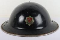 British Home Front Kent Fire Brigade Steel Helmet