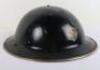 British Home Front Kent Fire Brigade Steel Helmet - 4