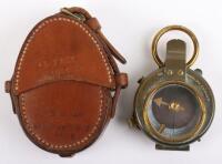 1915 Dated British Officers Compass Attributed to Lieutenant D B Gardiner 4th Royal Scots Fusiliers