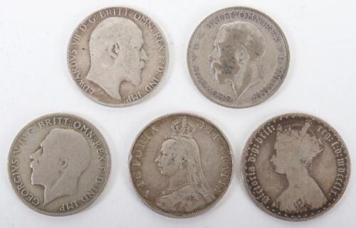 A selection of English silver Florins