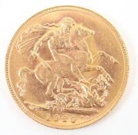 Sovereign, 1920, Perth Mint