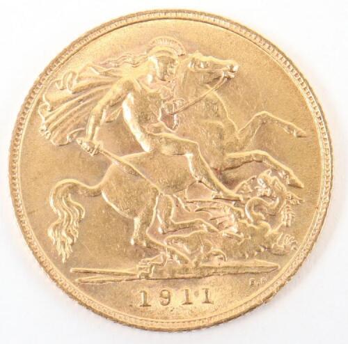 Half Sovereign, 1911