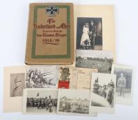 WW1 German Publication ‘Fur Vaterland und Ehre‘