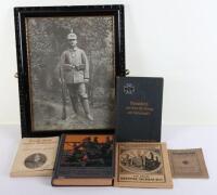 Large Framed and Glazed Photograph of an Imperial German Soldier