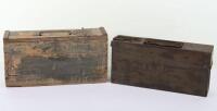 WW1 German Wooden Ammunition Box