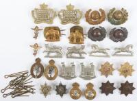13x Pairs of British Regimental Collar Badges