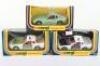 Three Boxed Corgi Porsche 924 models