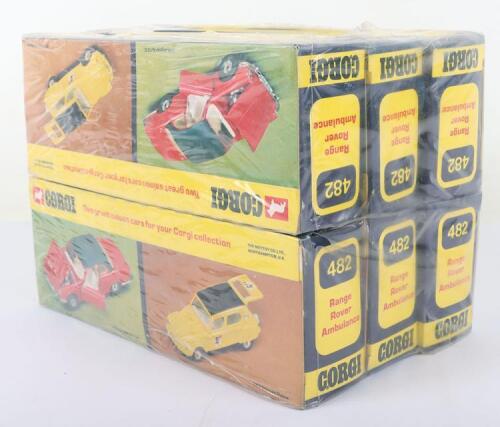 Corgi Trade Pack of six 482 Range Rover Ambulances