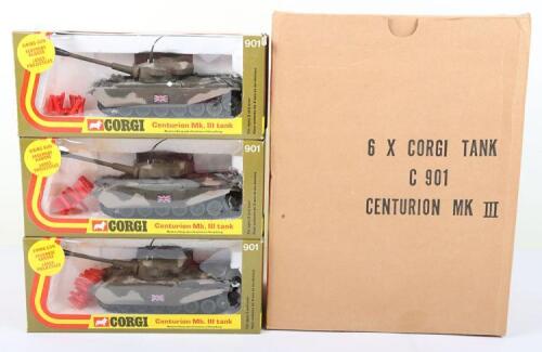 Corgi C901 Trade Pack of six Centurion MKIII Tanks