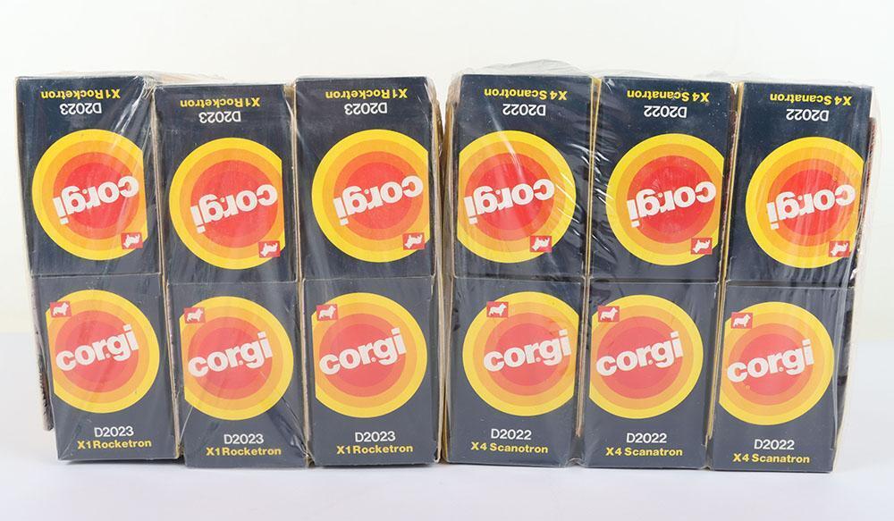 Corgi Trade Pack of six D2022 X4 Scanatron and six D2023 X1 Rocketron ...