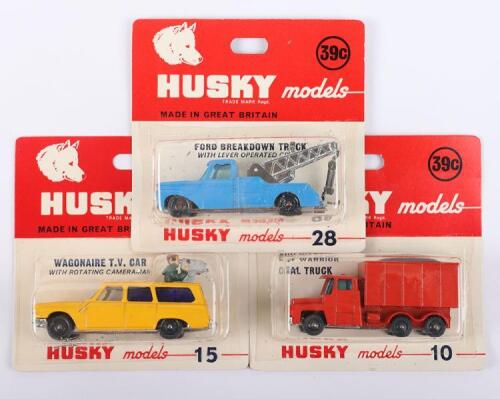 Husky Models Three Carded Husky Models