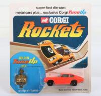 Corgi Rockets 901 Aston Martin DB6, fluorescent orange body,