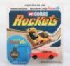 Corgi Rockets 901 Aston Martin DB6, fluorescent orange body,