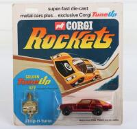 Corgi Rockets 906 Jensen Interceptor red plated body