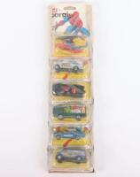 Six Carded Corgi Junior Tv/Film Models Shrunk Wrapped