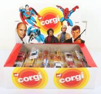 Scarce E4540 Corgi Juniors TV Film Related Shop Counter Display Twin Packs