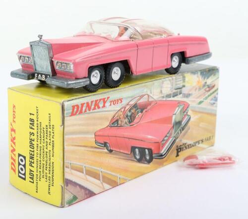 Dinky Toys 100 Lady Penelope’s FAB 1 From TV series ‘Thunderbirds’ 1st version