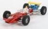 Four Dinky Toys 225 Lotus Formula 1 Racing cars - 8