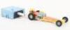 Four Dinky Toys 370 Dragster Sets, - 7