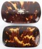 Two Georgian tortoiseshell and papier mache snuff boxes - 2