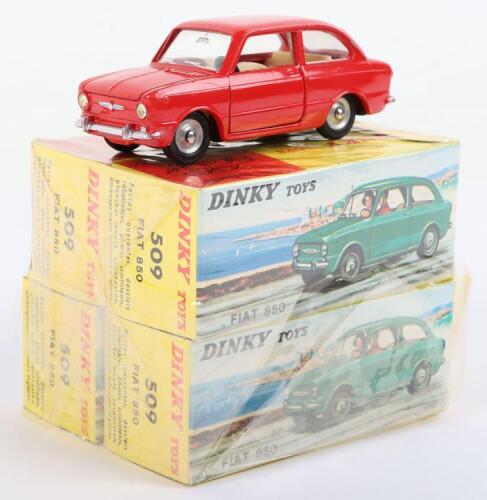 French Dinky Trade pack of four 509 Fiat 850’s