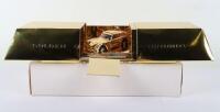 Corgi James Bond Aston Martin DB5 ‘Goldfinger’ gold plated model, with gold Ingot Golden Opportunity presentation box