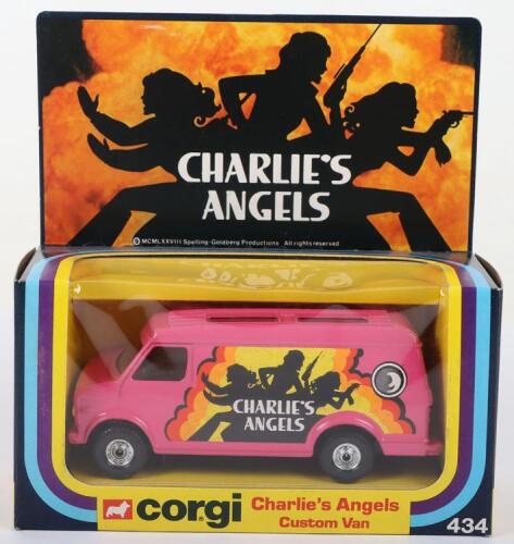 Corgi 434 Charlies Angels Custom Van