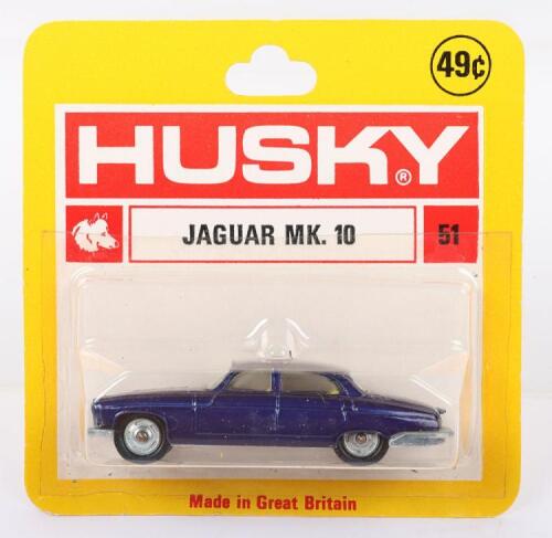 Carded USA issue Husky 51 Jaguar Mk.10