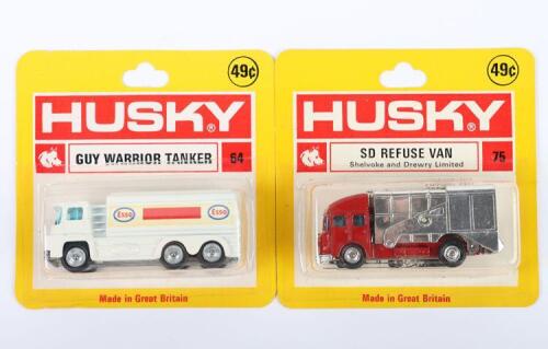 Two Carded USA issue Husky Models