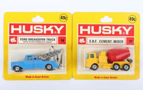 Two Carded USA issue Husky Models