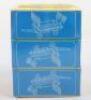 Matchbox Lesney Regular wheels Trade pack of six 40c Hay Trailers - 7