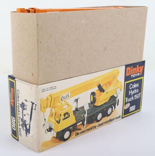 Dinky Toys 980 Coles Hydra truck 150T triple extension crane