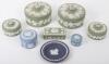 Eight pieces of Wedgewood Jasperware