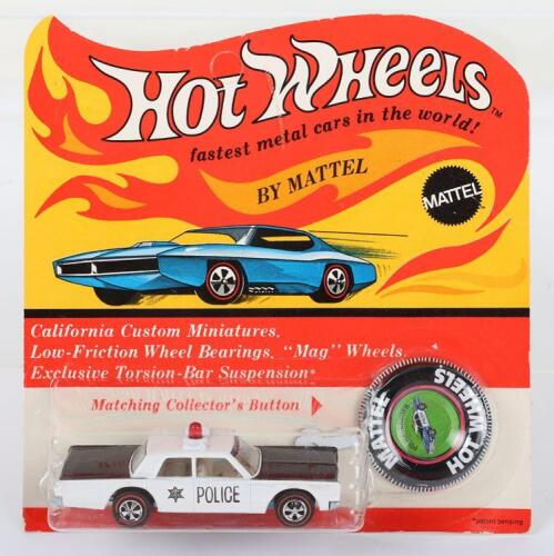 Hot Wheels Redline By Mattel 6269 Custom Police Cruiser