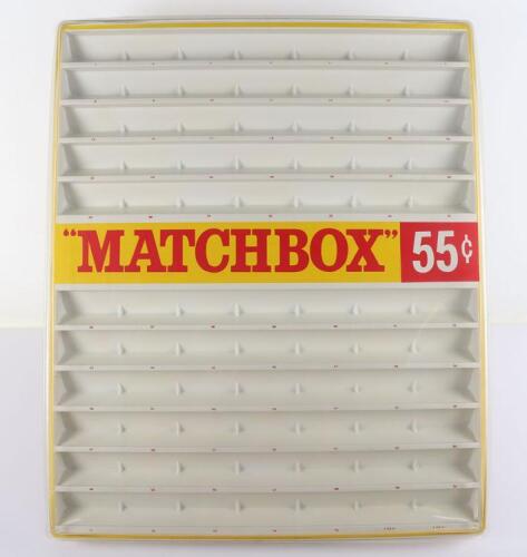 Scarce “Matchbox” 55c USA Fred Bonner Retailers Shop Counter Display Case