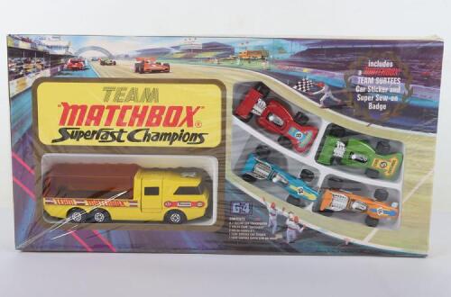 Matchbox Lesney G-4 Team Matchbox Superfast Champions Gift Set