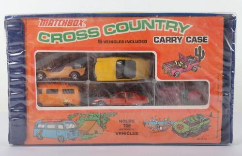 Matchbox Superfast USA issue Cross Country Carry Case 5 Vehicles Included