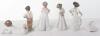 Six Nao porcelain figures - 2