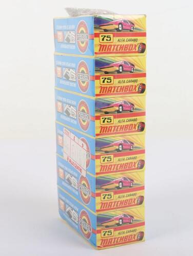 Matchbox Lesney Superfast Trade pack of six 75c Alfa Carabo