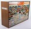 Matchbox Superfast Shop Retailers Wooden Counter Display Case, complete with 81 Superfast 1:75 models - 8