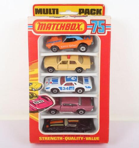 Matchbox 75 Lesney Superfast Multi Pack set, Matchbox Lesney Multi Pack Superfast MP-1 set