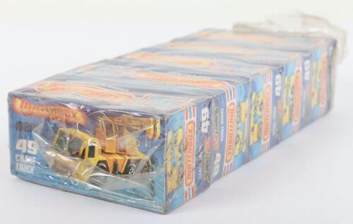 Matchbox Lesney Superfast Trade pack of five 49d Crane Truck