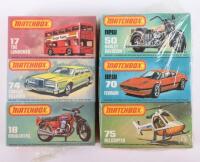 Two Matchbox Lesney Superfast Trade packs of three models