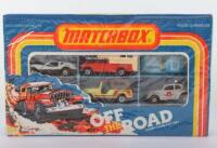 Matchbox Superfast USA issue Off The Road Carry Case Gift Set, 5 Vehicles Included