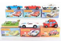 Six Matchbox Lesney Superfast Boxed Models