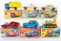 Six Matchbox Lesney Superfast Boxed Models